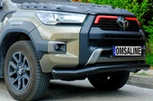 OMSA Toyota Hilux Texas Ön Alt Koruma Çap:76 Siyah 2020 ve Sonrası - 2