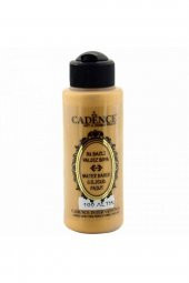 Cadence Yayınları Su Bazlı Yaldız Boya 120ml Altın 100 - 1