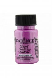 Cadence Yayınları Dora Metalik Boya 50ml Sıcak Pembe 191 - 1