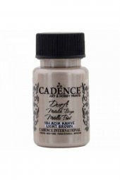 Cadence Yayınları Dora Metalik Boya 50ml Açık Kahve 184 - 1