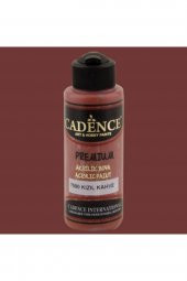 Cadence Yayınları Premium Akrilik Boya 120ml Kızıl Kahve 7590 - 1