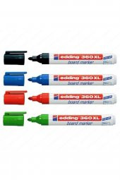 Edding 360 XL Beyaz Tahta Kalem Seti 4'lü - 1