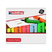 Edding 344 Fosforlu Kalem 5 Adet - Karışık Renk - 2