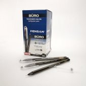 Pensan Büro Tükenmez Kalem 2270 1.0mm Siyah 50li - 1