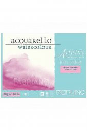 Fabriano Artistico Traditional White Hot Pressed 300gr Suluboya Blok 20 Sayfa 31x41cm - 1