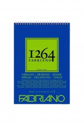 Fabriano 1264 Drawing Paper Spiralli Defter 180gr 50 Sayfa A4 (21x29.7cm) - 1