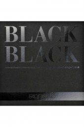 Fabriano Black Black 300gr Siyah Çok Amaçlı Resim Blok 20 Sayfa 20x20cm - 1