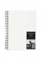 Fabriano Ecological Drawing Book 120gr Landscape Spiralli Çizim Blok 70 Sayfa A5 (14.8x21cm) - 1
