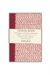 Fabriano Venezia Book Natural Grain 200gr Çizim Defteri 48 Sayfa 15x23cm - 1