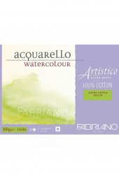 Fabriano Artistico Extra White Rough 300gr Sulu Boya Blok 20 Sayfa 23x30.5cm - 1