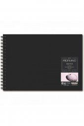 Fabriano Sketch Book Natural Grain 110gr Landscape Spiralli Çizim Blok 80 Sayfa A4 (21x29.7cm) - 1