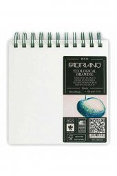 Fabriano Ecological Drawing Book 120gr Squared Spiralli Çizim Blok 70 Sayfa 30x30cm - 1
