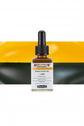 Schmincke Aero Color Professional Finest Akrilik ink. 28ml Gold Ochre 600 - 1