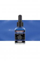 Schmincke Aero Color Pr. Akrilik ink. Total Cover 28ml Opaque Dark Blue 843 - 1