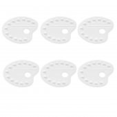 Bigpoint Godeli Resim Paleti 19cm (19cm x 14.5 cm) 6'lı Set - 1