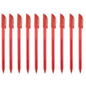Bigpoint Tükenmez Kalem Master 1.0mm Kırmızı 10'lu Set - 1