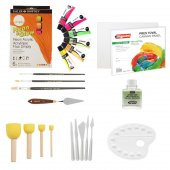 Daler Rowney Neon Akrilik Boya Profesyonel Seti 12ml 6 Renk - 1
