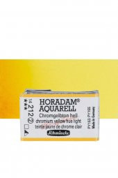 Schmincke Horadam Aquarell Tam Tablet Sulu Boya Chrome Yellow Light 212 S.2 - 1