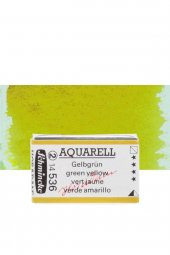 Schmincke Horadam Aquarell Tam Tablet Sulu Boya Green Yellow 536 S.2 - 1