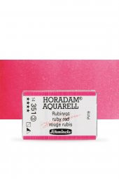 Schmincke Horadam Aquarell Tam Tablet Sulu Boya Ruby Red 351 S.3 - 1