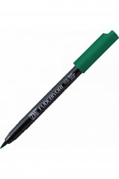 Zig Fudebiyori Brush Pen Cbk-55N Marine Green 400 - 1