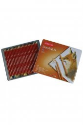 Derwent Drawing Pencil 24'lü Teneke Kutu (Çizim Kalemi) - 2