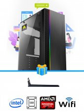 RAMTECH WORKFORCE OF510-001 i5-10400F 8GB RAM 128GB SSD 2GB R5 230 MASAÜSTÜ OFİS BİLGİSAYAR - 1