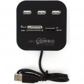 Kuvars Usb Kart Okuyucu 3 Port Usb Hub Çoğaltıcı Çoklayıcı - 2
