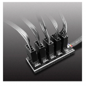 5 Port 4 Pin Fan Çoklayıcı Kablo - 4 Pin PWM Fan Kontrol Kablosu - 1