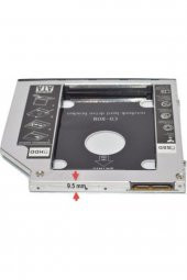 Sata 9.5 Mm Ssd Hdd Hard disk Kutusu Kızak 2. Hdd Ssd Caddy - 2