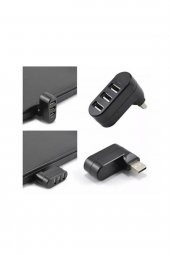 3 Port 360 Dirsek Usb Hub Çoklayıcı Usb 2.0 thumbnail 1
