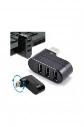 3 Port 360 Dirsek Usb Hub Çoklayıcı Usb 2.0 thumbnail 3