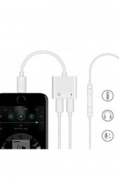 iPhone iPad Lightning Kulaklık Ve Şarj Çevirici Dönüştürücü Çoğaltıcı Kablo 6 7 8 X Xs Xs Max Uyumlu - 2