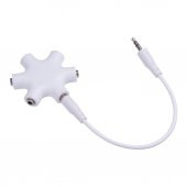 Kulaklık Çoklayıcı 5 Port 3.5mm Çoğaltıcı iPhone iPad Samsung LG - 3
