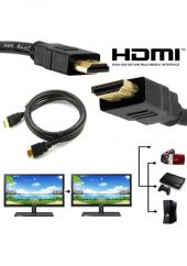 5M Metre Hdmi Kablo Full Hd 3D Ses Görüntü Kablosu Pc Laptop Ps3 - 2
