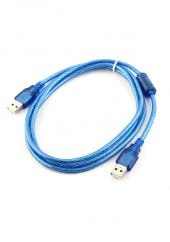 İki Ucu Erkek USB 2.0 Kablo 1.8 M - 1