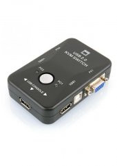 2 Port Usb Kvm Switch 2 Pc Kasa Tek Kontrol - 3