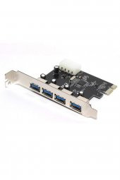 Pci Express Pci-e Usb 3.0 Kart Pcıe 4 Port Çoklu Usb Çoklayıcı - 1