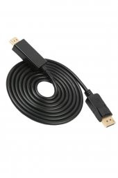 Displayport To Hdmi Kablo Dp Dönüştürücü - 1.8m - Altın Uçlu - 1