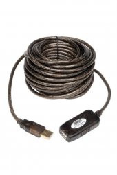 Usb Uzatma Kablosu 10m Hi-speed Chipli Güçlendiririlmiş Kablo - 1