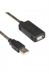 Usb Uzatma Kablosu 10m Hi-speed Chipli Güçlendiririlmiş Kablo - 3