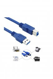 USB 3.0 Type-B Printer Kablosu - 1,5 Metre - 1
