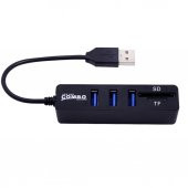 Combo 3 Port Usb 2.0 Hub Tf Sd Micro Sd Kart Okuyucu - 2