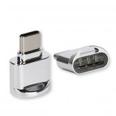 Kuvars USB 3.1 Type C Micro SD TF OTG Cep Telefonu Micro SD Kart Okuyucu - 2