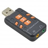 Kuvars Usb Ses Kartı 8.1 3D Virtual Sound Card - 3