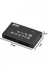 Usb Çoklu Kart Okuyucu Hub Micro Sd Xd Mmc Ms Cf Tf Mini M2 Combo - 3