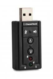 Sl-u61 Usb Ses Kartı 2.0 Çevirici Adaptör - 2