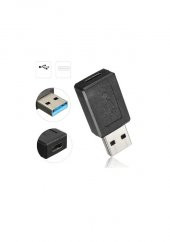 Usb 3.0 Erkek To Usb 3.1 Type-C Dişi Çevirici Dönüştürücü Adaptör - 1