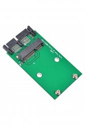 Al-4668 Msata (mini Sata) To Micro Sata Çevirici Dönüştürücü Kart - 1