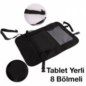 Coofbe 8 Bölmeli Araç Koltuk Arkası Organizer Araba Koltuk Arkası Eşya Düzenleyici Organizer - 4